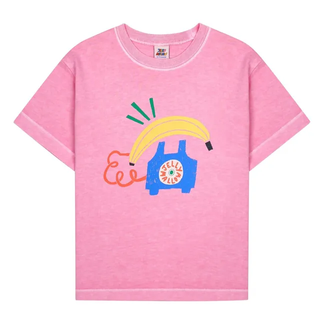 T-shirt Téléphone | Rose