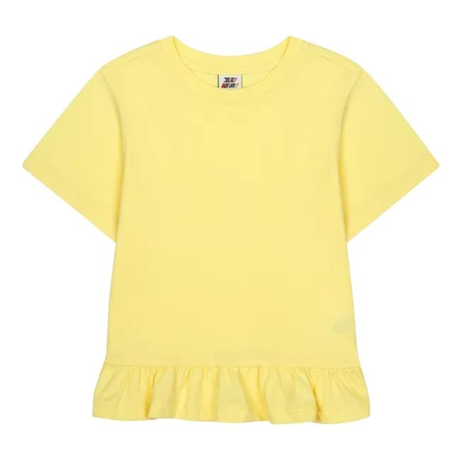 2-in-1 Removable Tank Top Banana T-shirt | Yellow