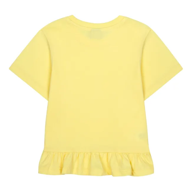 2-in-1 Removable Tank Top Banana T-shirt | Yellow
