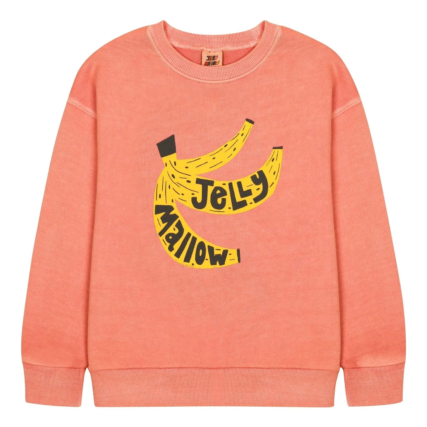 Jelly Mallow Coral Banana Sweatshirt
