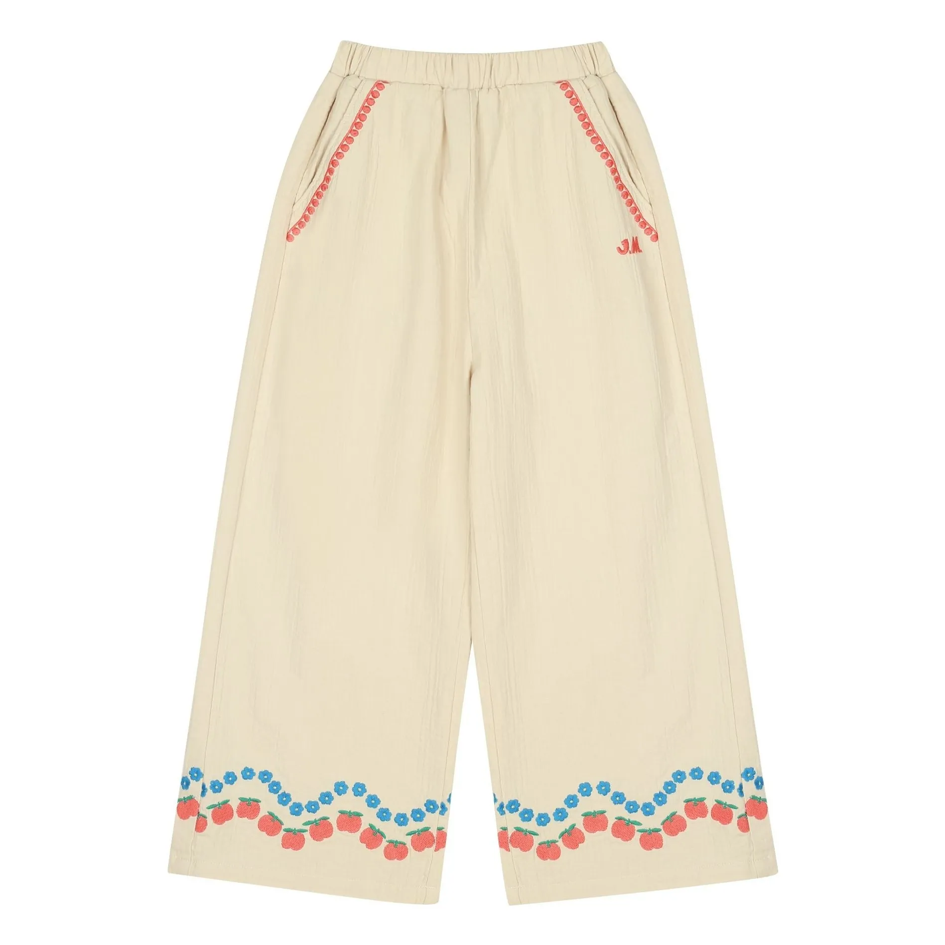 Jelly Mallow Beige Apple Pants