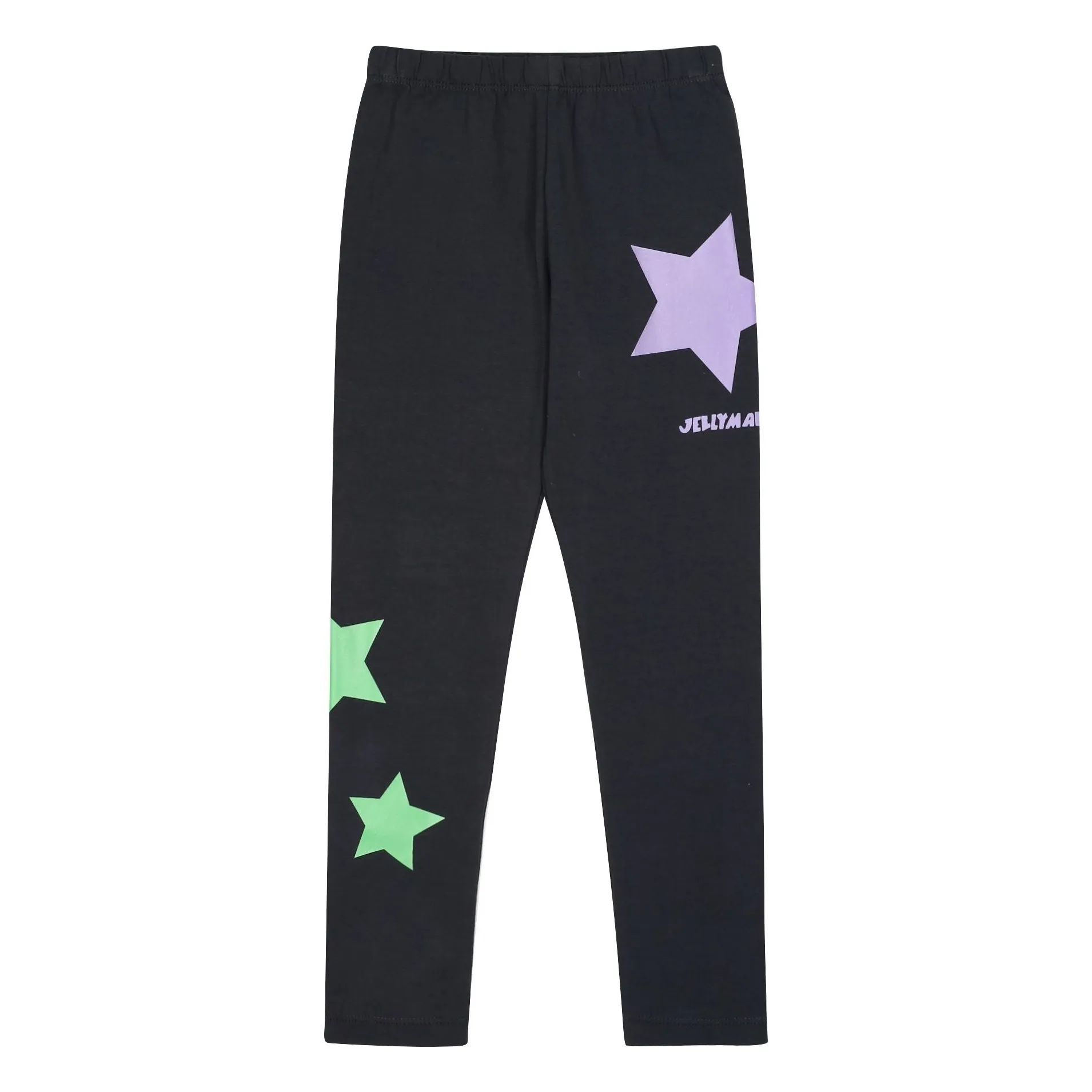 Jelly Mallow Charcoal Grey Star Legging