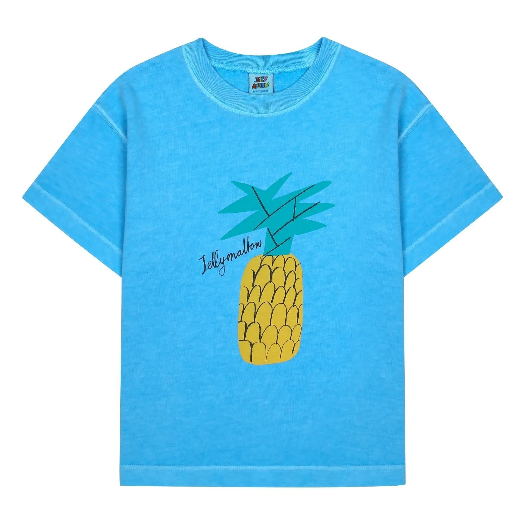 T-shirt Ananas | Bleu- Image produit n°0