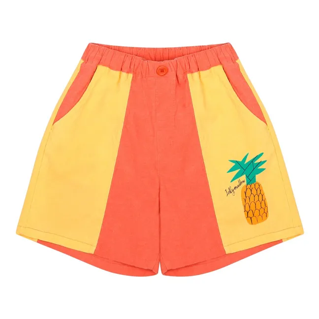 Pantalones cortos con piña | Amarillo