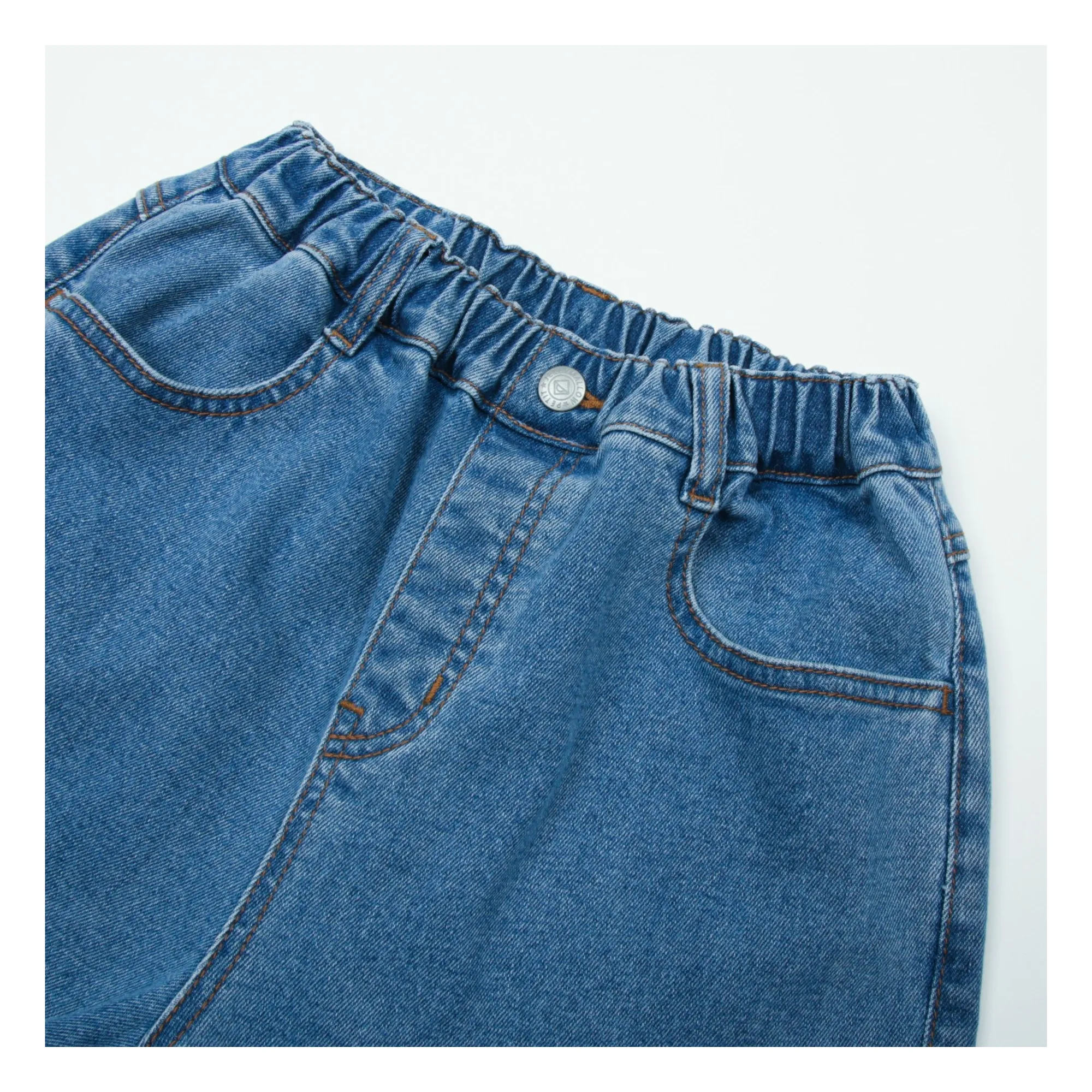 Jean Aladdin Lune | Bleu- Image produit n°3