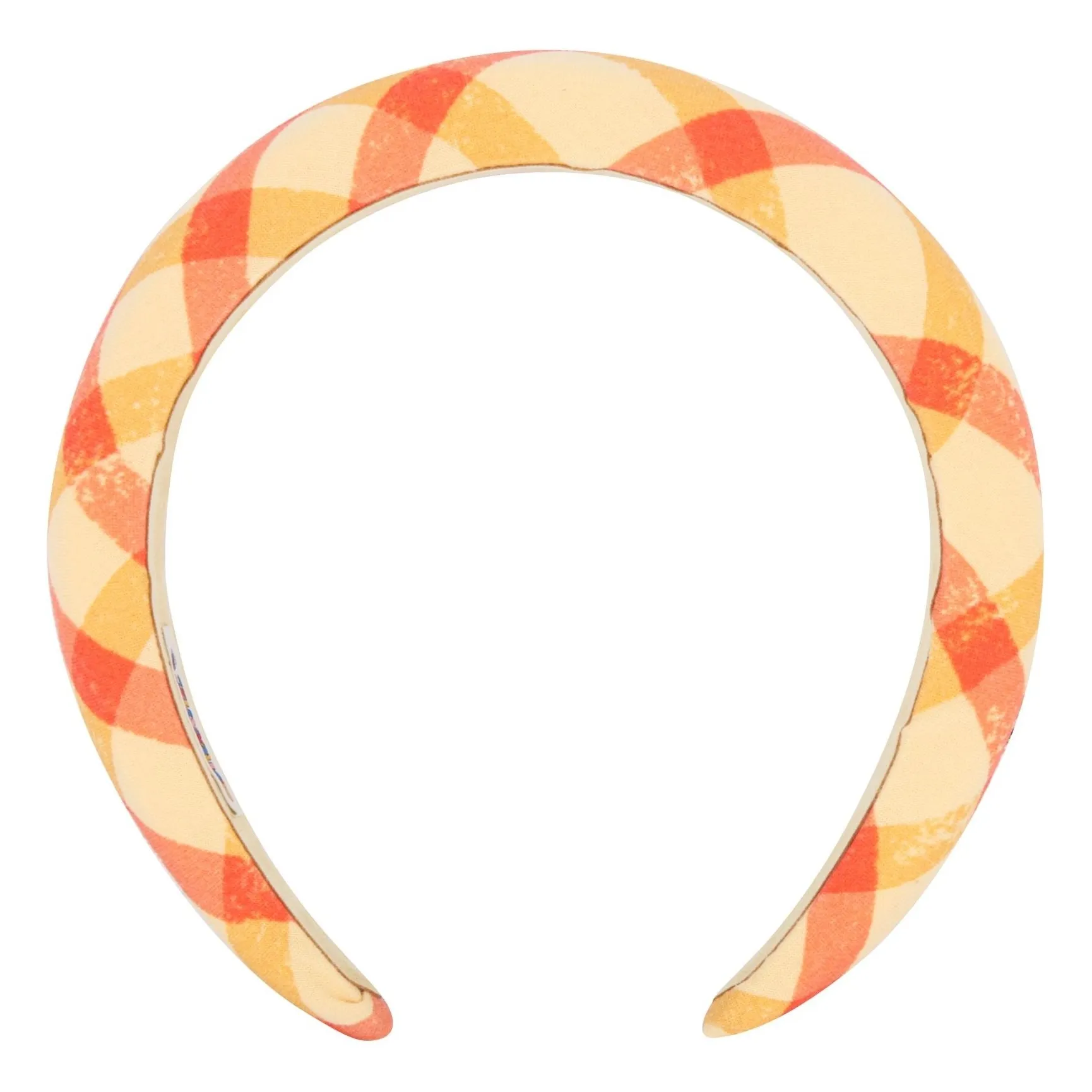 Jelly Mallow Yellow Carreaux Headband