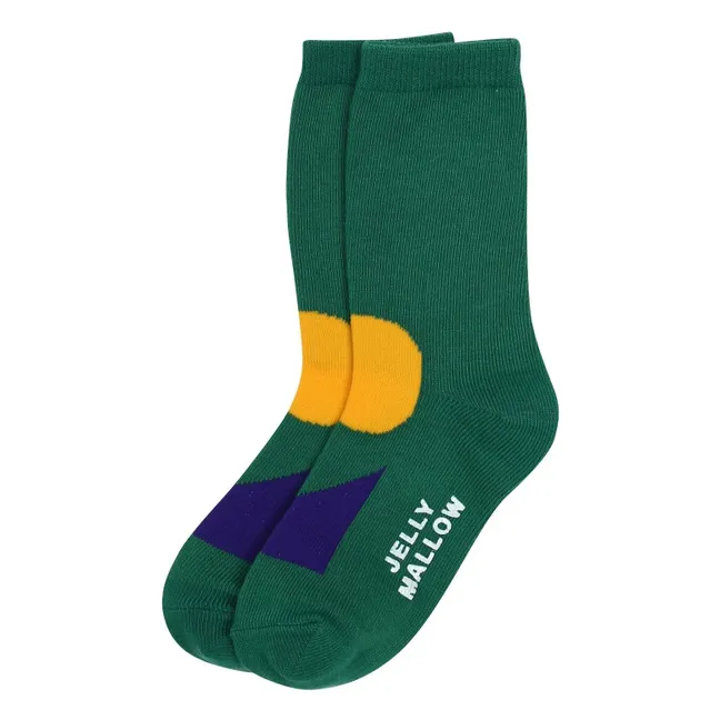 Lot de 2 Paires de Chaussettes | Vert