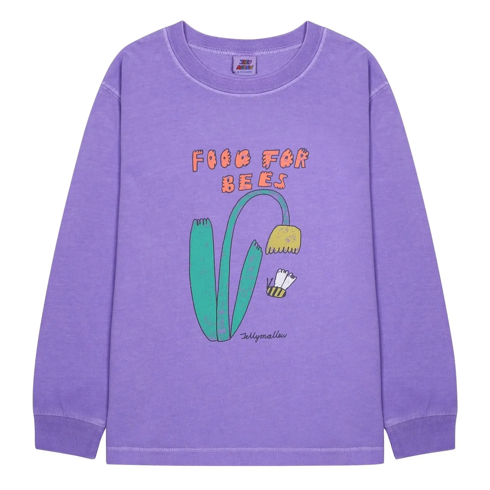 Jelly Mallow Purple Food For Bees T-Shirt