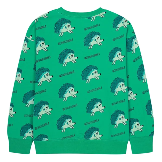 Hedgehog sweatshirt | Green