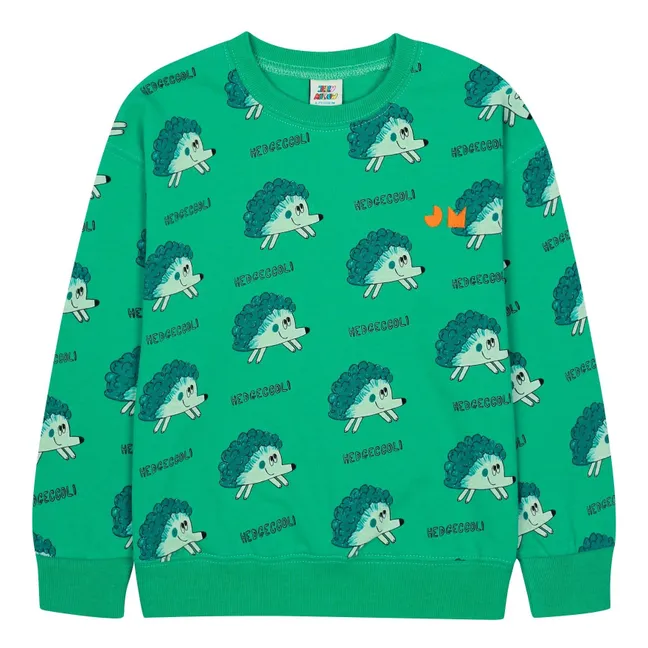 Hedgehog sweatshirt | Green