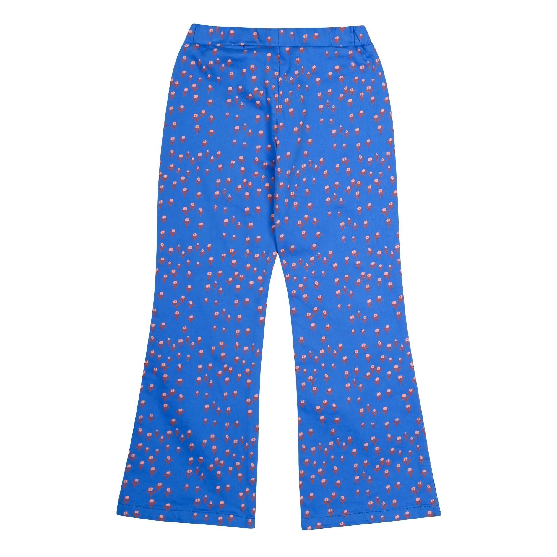 Jelly Mallow Blue Flare Hearts Pants