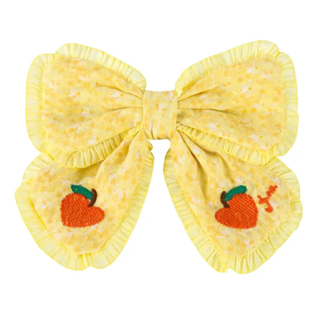 Barrette Nœud | Jaune