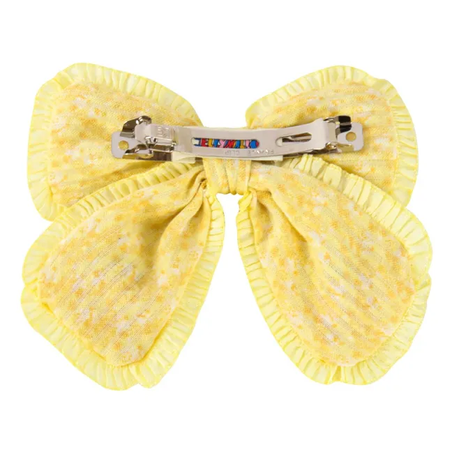 Barrette Nœud | Jaune