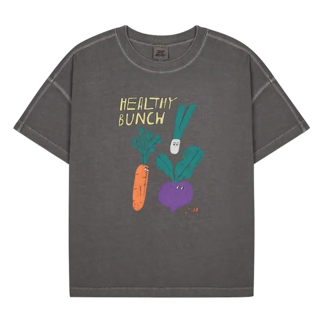 Camiseta Healthy Bunch | Gris Antracita