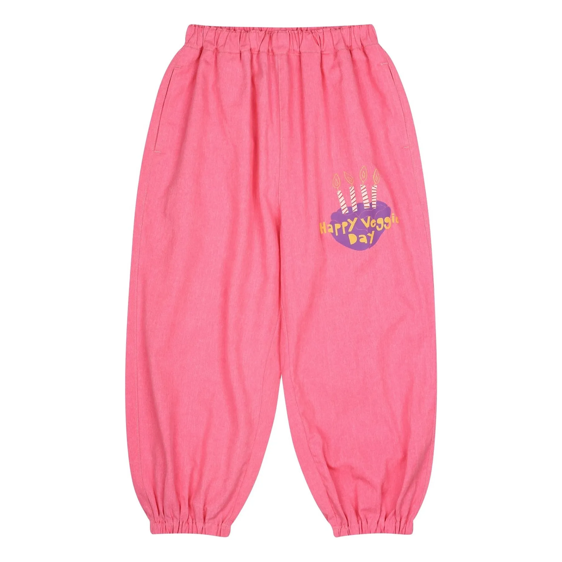 Jelly Mallow Pink Aladdin Happy Veggie Day Pants