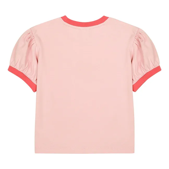 T-shirt Fleurs | Rose pâle
