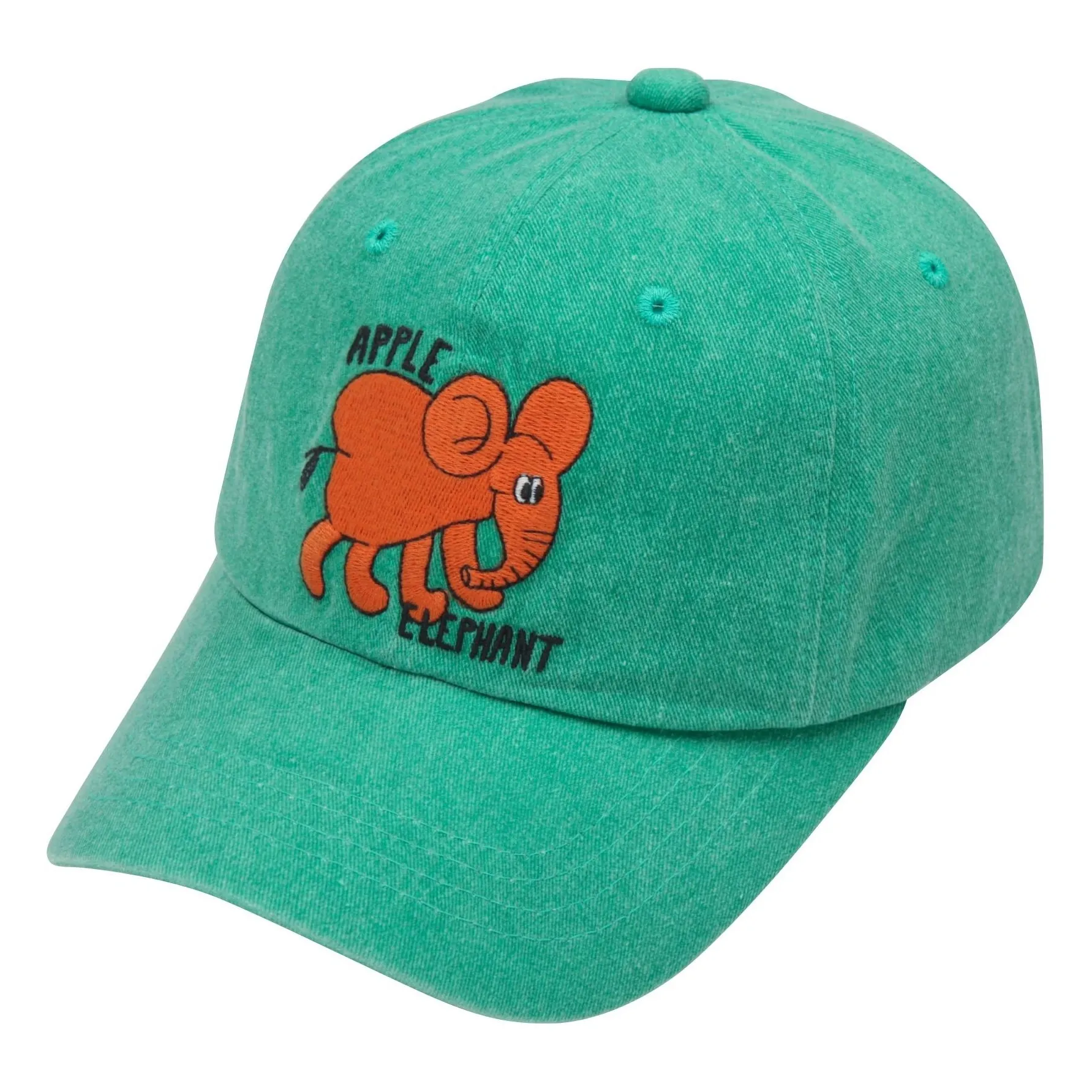 Jelly Mallow Turquoise Apple Elephant Cap