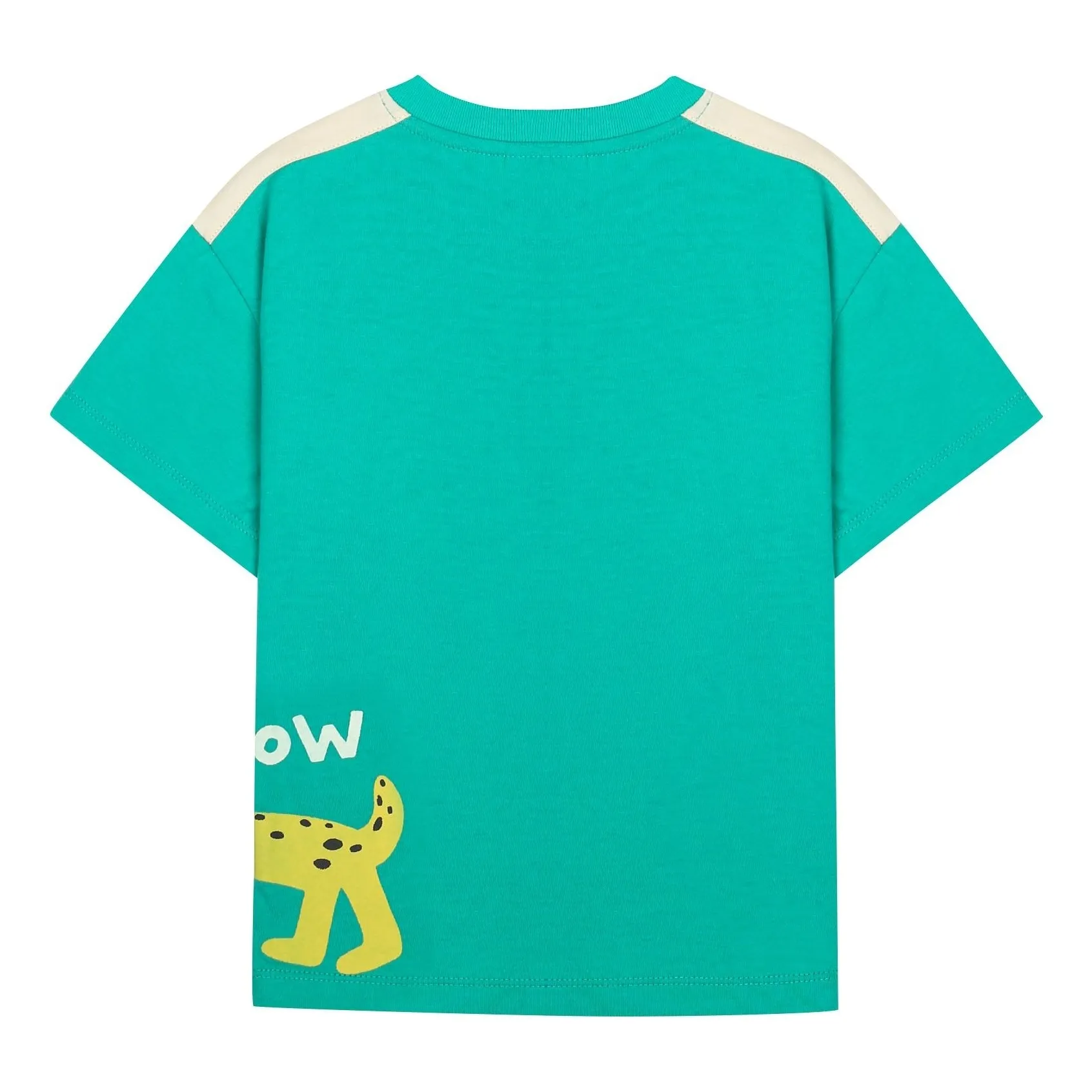 T-shirt Chien | Turquoise- Image produit n°2