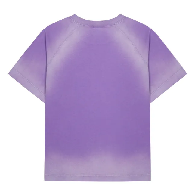 T-shirt Tie and Dye Chien | Violet