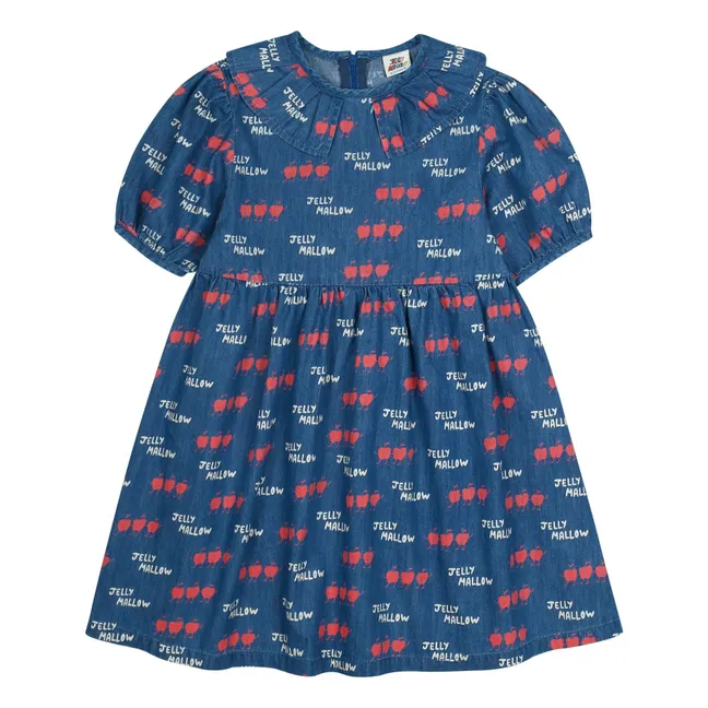 Apple Denim Dress | Blue