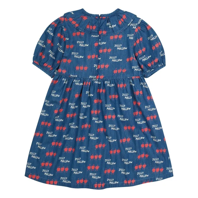 Apple Denim Dress | Blue
