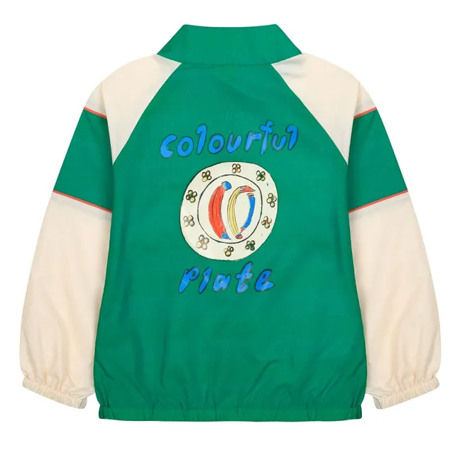 Coupe-Vent Colourful Plate | Vert