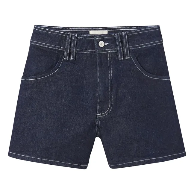 Short Farouk | Denim brut