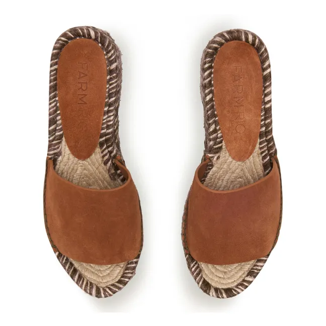 Sandales Plateformes | Marron