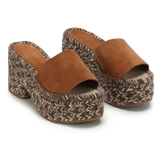 Sandales Plateformes | Marron