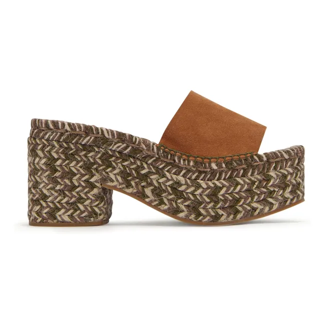 Sandales Plateformes | Marron