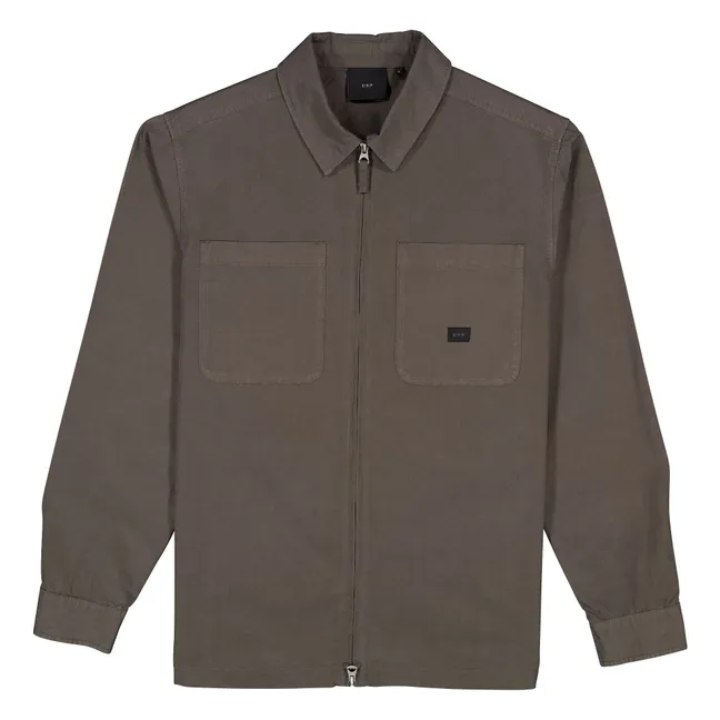 Chemise Zippée  | Gris foncé