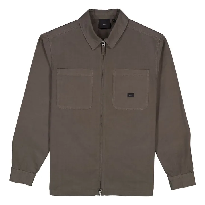 Zipped shirt  | Dark grey- Product image n°0