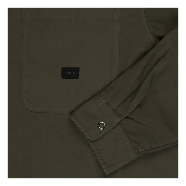 Zipped shirt  | Dark grey