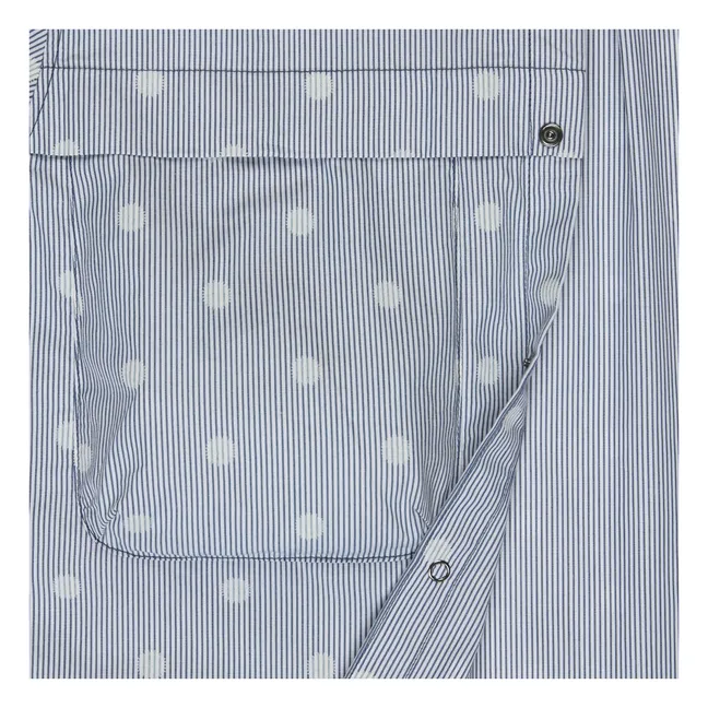 Polka Dot Shirt | Light Blue