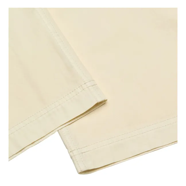Straight-leg pants | Cream