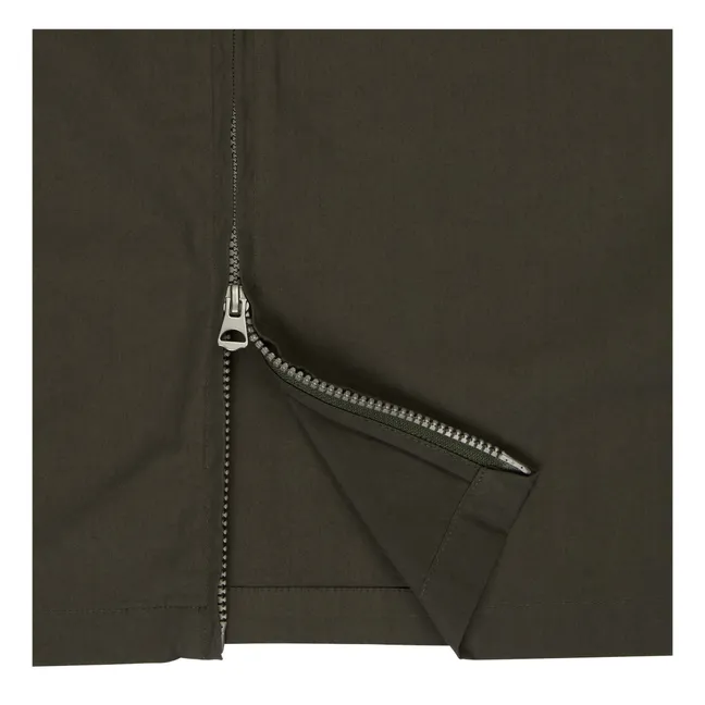 Zipped shirt  | Dark grey