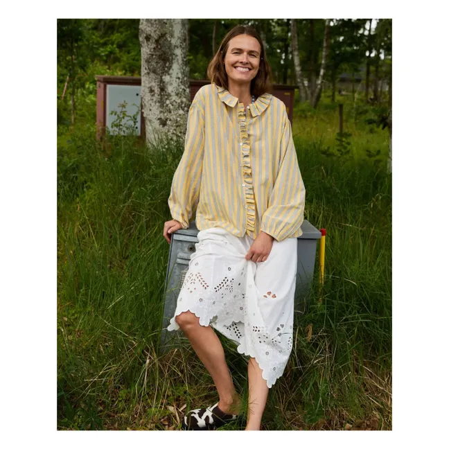 Chemise Rayures Mirelle | Jaune