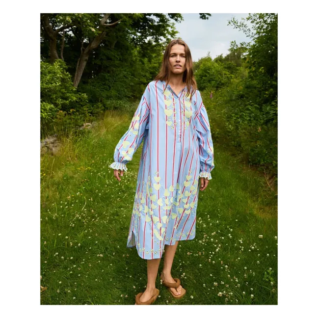 Robe Rayures Elisabeth | Bleu