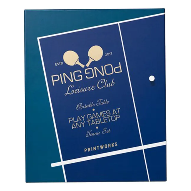 Kit Ping-Pong nomade | Bleu marine