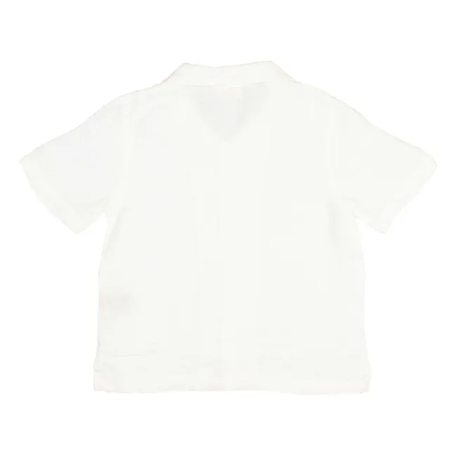 Camisa de lino | Blanco