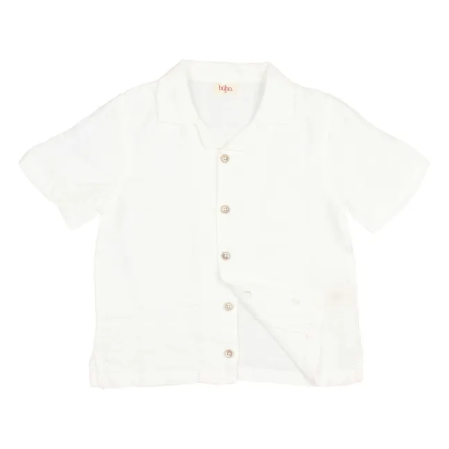 Camisa de lino | Blanco