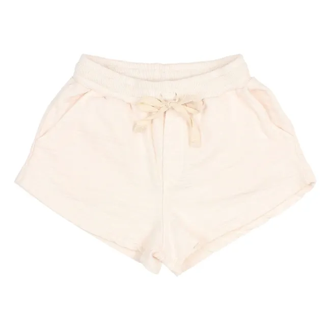 Short Molleton Coton Bio | Ecru