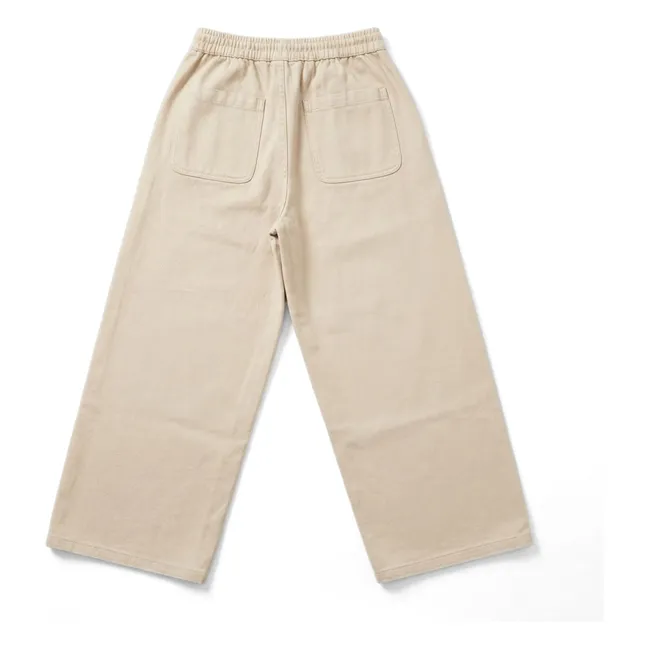 Burt Wide Leg Pants | Cream