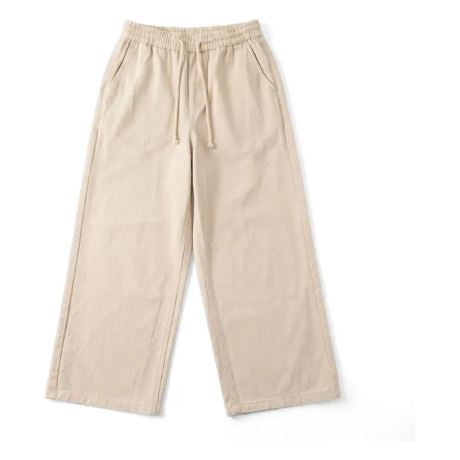Burt Wide Leg Pants | Cream