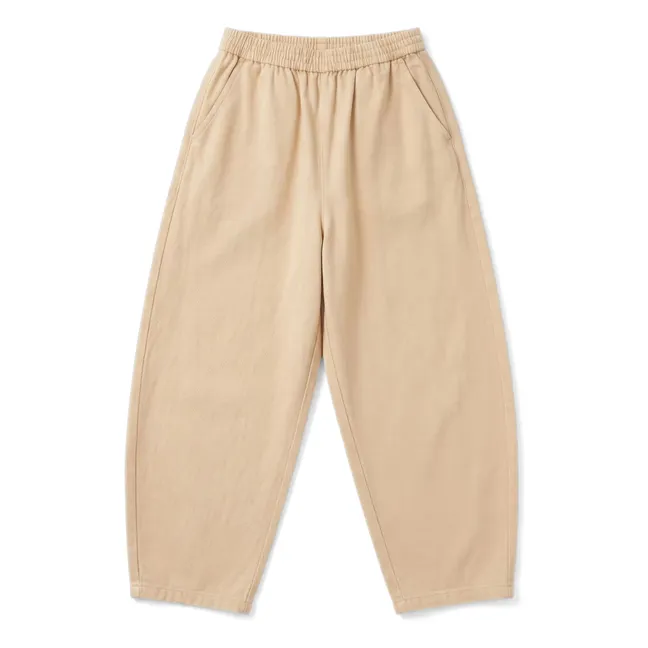 Pantalon Balloon Ginger | Jaune pâle