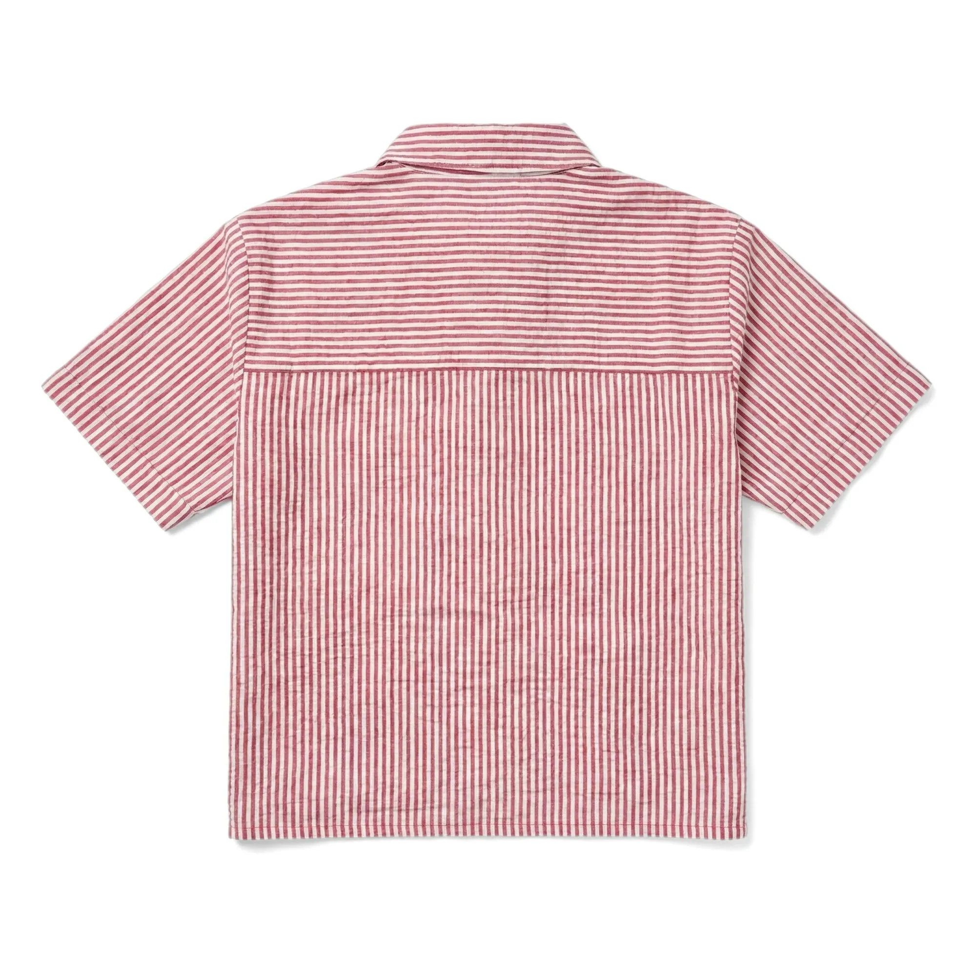Chemise Sawyer Rayée | Rouge cerise- Image produit n°3