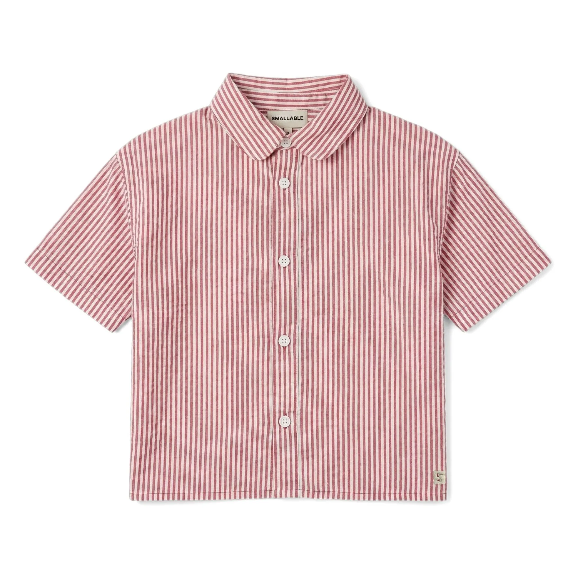 Chemise Sawyer Rayée | Rouge cerise- Image produit n°0