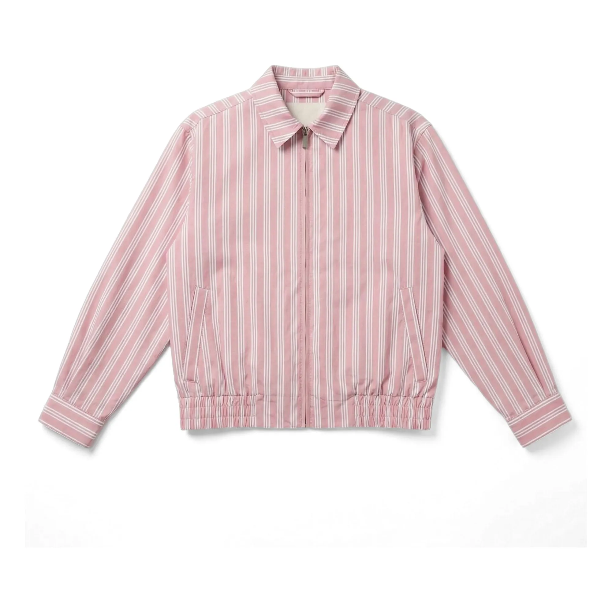 Smallable Kid Dusty Pink Noah Striped Jacket