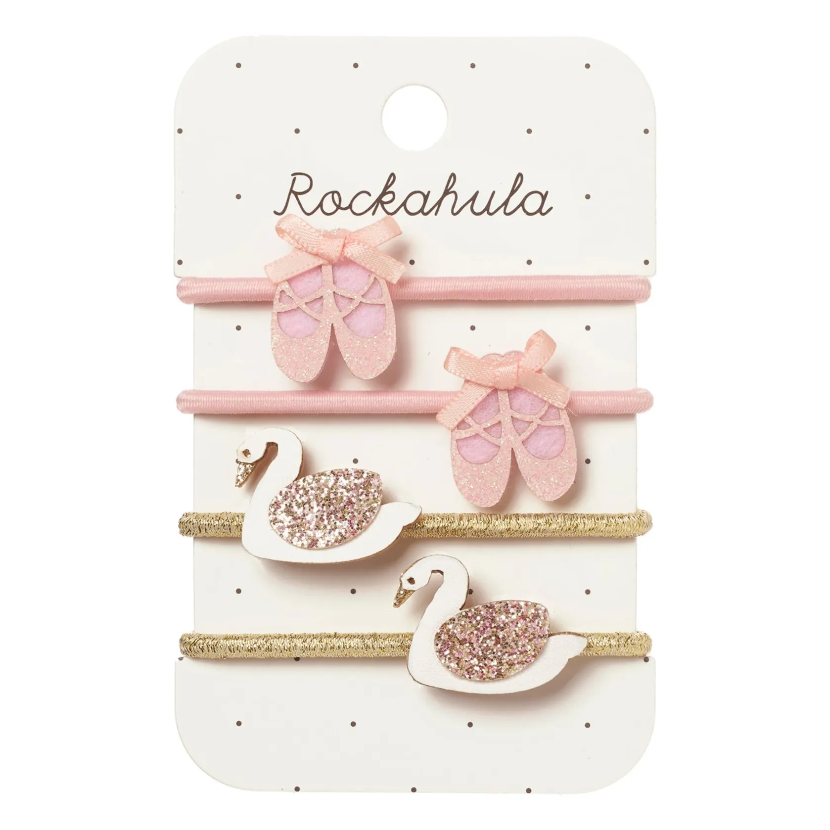 Lot de 4 Chouchous Ballet Lac des Cygnes | Rose poudré- Image produit n°0