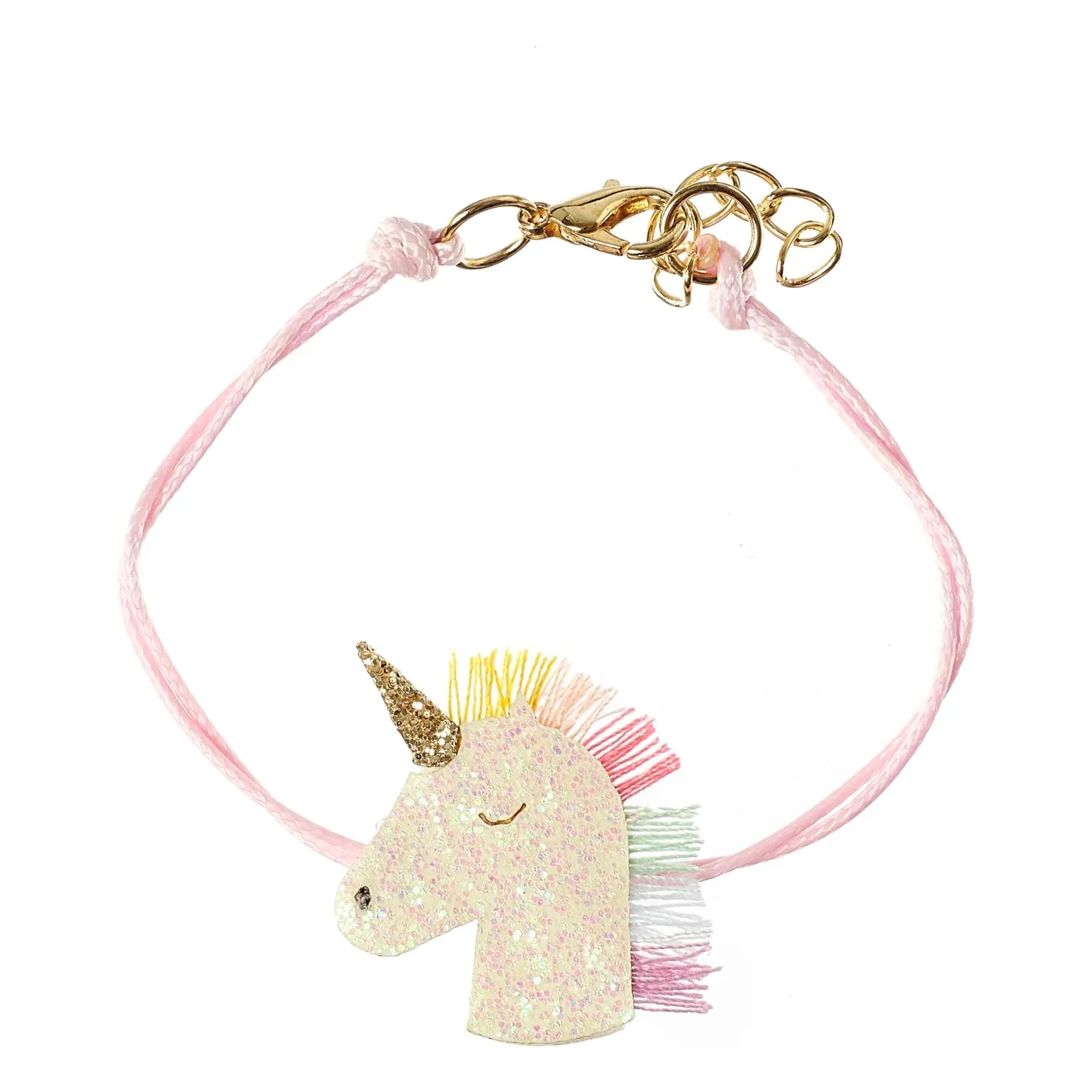 Lot de 2 Bracelets Licorne | Rose pâle- Image produit n°2